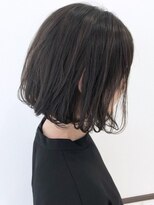 クアトロ グランシュ 川崎店(QUATRO × GranCieux)&nbsp;チャコール×ほつれ感BOB