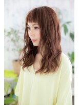 ヘアアンドビューティー ミック(Hair & Beauty miq) ぱっつんバング★ガーリーラブセミディb