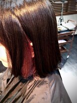 ヘアーアンドスパ トリコ(Hair&Spa torico)&nbsp;インナーカラー　ピンク　パープル　ブルー