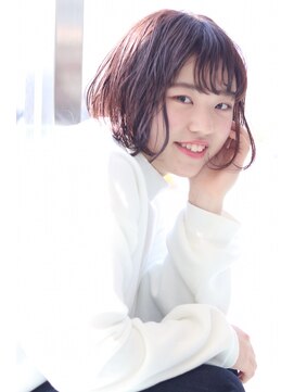 コワファースト 大分(COIFF1RST) パープルブラウンカラー