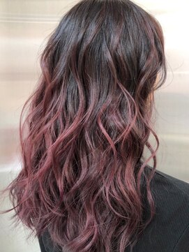 ブラウンズ(BROWNS) ベルベット×バレイヤージュ