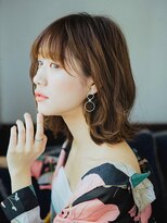 プロデュース 相模原店(Produce) 簡単スタイリング♪うるツヤ愛されブラウン☆ラフウェーブ