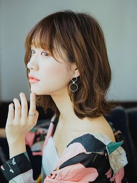 プロデュース 相模原店(Produce) 簡単スタイリング♪うるツヤ愛されブラウン☆ラフウェーブ