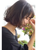 大人気の肩上似合わせボブ