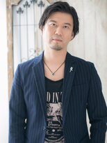 トニーアンドガイメン ホテル京阪仙台店(TONI&GUY MEN) アップバンク×暗髪セミウエットボブディb