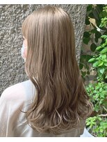 アクアオモテサンドウ(ACQUA omotesando)&nbsp;ミルクティベージュ/オリーブベージュ/透明感/ブリーチなし