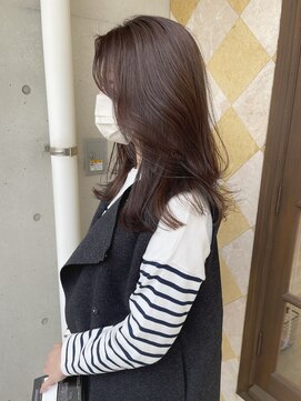 アルディ ユーカリが丘店(HARDI) 【星野】ココアブラウン×ミディアムレイヤー☆