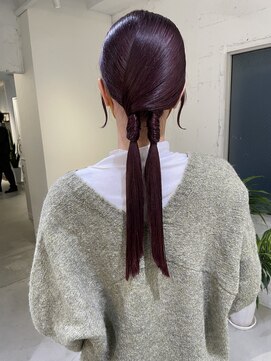 メルシー(merci.) ラベンダーピンクブラウン