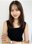 韓国風前髪×レイヤーカット【新宿/前髪/レイヤーカット】