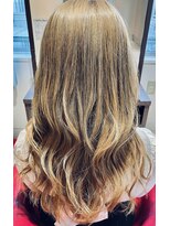 マイノリティー(Minority Produced By TOPHAIR)&nbsp;【脱白髪染め】　白髪ぼかしブリーチ　ミルクティーベージュ