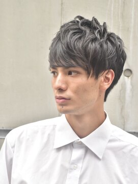 フリリ 新宿(Hulili men's hair salon) 波巻き/ツーブロックマッシュ/ツイストスパイラル/パーマ