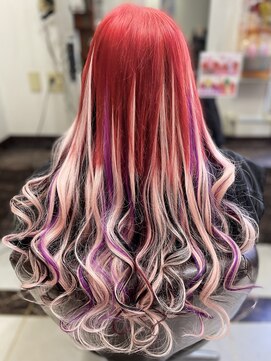 メルシー 大阪梅田店 カラフルグラデーション