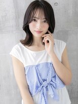 ポケット(pocket)&nbsp;切りっぱなしボブ/エアリーロング/美髪/ピンクブラウン/仙台#11