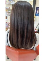 ヘアスタジオブービー&nbsp;ツヤ感セミディ