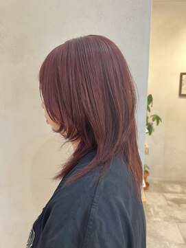 ラボヌールヘアーグレース 門前仲町店(La Bonheur hair grace) ボルドーカラー