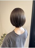 アッシュブラウン/ショートボブ