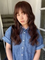 カシェ ナカザキ(CACHE NAKAZAKI)&nbsp;レイヤーカット/ウェーブスタイル/前髪