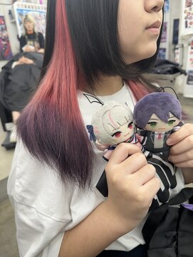 トーキョー オタクヘアー(TOKYO OTAKU HAIR) にじさんじ 魔界ノりりむ 剣持刀也 推しカラー