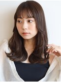 【tetote六甲道 柳】小顔レイヤーロングスタイル