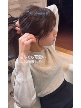マーリャヘアー(mallia hair) レイヤースタイルレイヤーカットロングレイヤー小顔スタイル