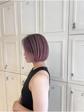 ガレリア オリジン(GALLARIA ORIGIN'S) ピンクバレイヤージュ×ボブ