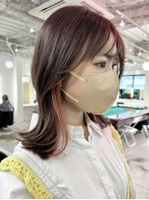 ゲーム バイ アランスミシー 下北沢(GAME by Alan Smithee) 《人気No,1カラー》イヤリングカラー×ピンクがおすすめ◎