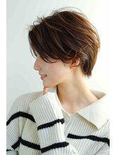 エイチエスティー(Hst) 骨格補正カット/イノアカラー/ナチュラルブラウン/Hst西宮