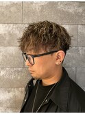 メンズマッシュツイストスパイラルパーマメンズパーマ