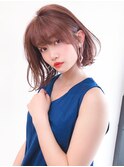 say.ホワイトグレージュボブウルフチェリーピンクブラウン