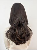 くびれヘア顔周りレイヤー韓国ヘア美髪ロング_ba505771