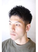 【新富町】スーツに似合うビジネス長めショートスタイル