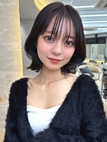 ロンドガーネット 池袋(Lond garnet)&nbsp;イメチェン外ハネボブ美髪ワイドバングレイヤーショート/池袋