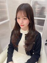 クム(kumu)&nbsp;【kumu】 ロングレイヤー/顔周りカット/栄/名古屋