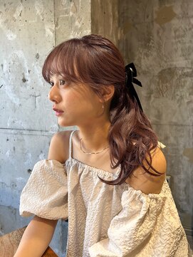 エッセ 大阪梅田茶屋町店(esse) お顔まわりまで可愛く透明感たっぷりラベンダーブラウン！