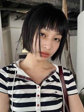 ナヌーク シブヤ(nanuk shibuya) 黒髪ボブ/タイトボブ/ミニボブ