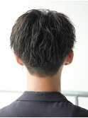 【無造作】ツイスト＋波巻きパーマ