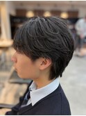 シースルーフェザー/シースルーマッシュ/メンズ韓国ヘア/千葉/関