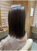 プレミアム縮毛矯正で触りたくなる艶髪へ