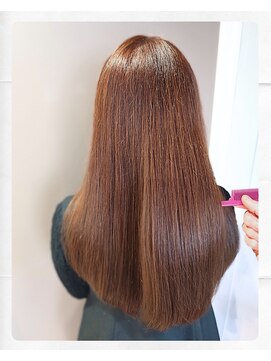 エルメ 鈴鹿(erme) 艶カラー×髪質改善トリートメント