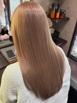 サロンドフィール 豊岡店(Salon de feel)&nbsp;#ミルクティーベージュ#透明感カラー