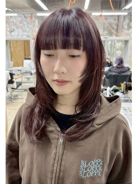 イン(in.) 【小顔・顔まわり】暖色カラー/レイヤーウルフ