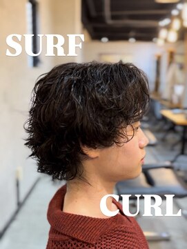 オーバー 町田店(OVER) サーフカール【町田/外国人風/海外ヘア】