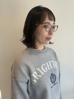 フォークロア 本店(Folk Lore)&nbsp;クセを生かした切りっぱなしボブ