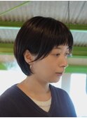 レイヤーボブ/グレージュ/レイヤーカット/ミルクティーベージュ