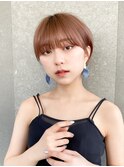 ナチュラルショート/ショートボブ/韓国/顔周り/20代30代40代50代