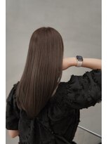 ネイヴィル(navile)&nbsp;ナチュラルグレージュ×酸性ストレート