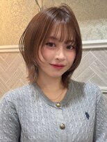 ロンド 銀座(Lond) ◆しなる ダークパープル/ボブ/ブリーチなし/オリーブベージュ 4