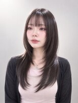 アイトーキョーエス 渋谷(AI TOKYO S)&nbsp;ハッシュカット/グレージュ/ツートンカラー/渋谷