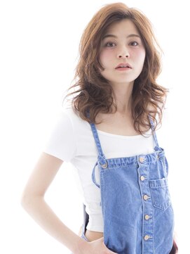 ネオリーブ アンド 渋谷店(Neolive &) 【Neolive & 渋谷店】大人可愛い外国人風とろみアッシュミディ