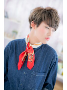 ミック ヘアアンドビューティー 大山店(miq  Hair&Beauty) モードレトロなボーイッシュショートa